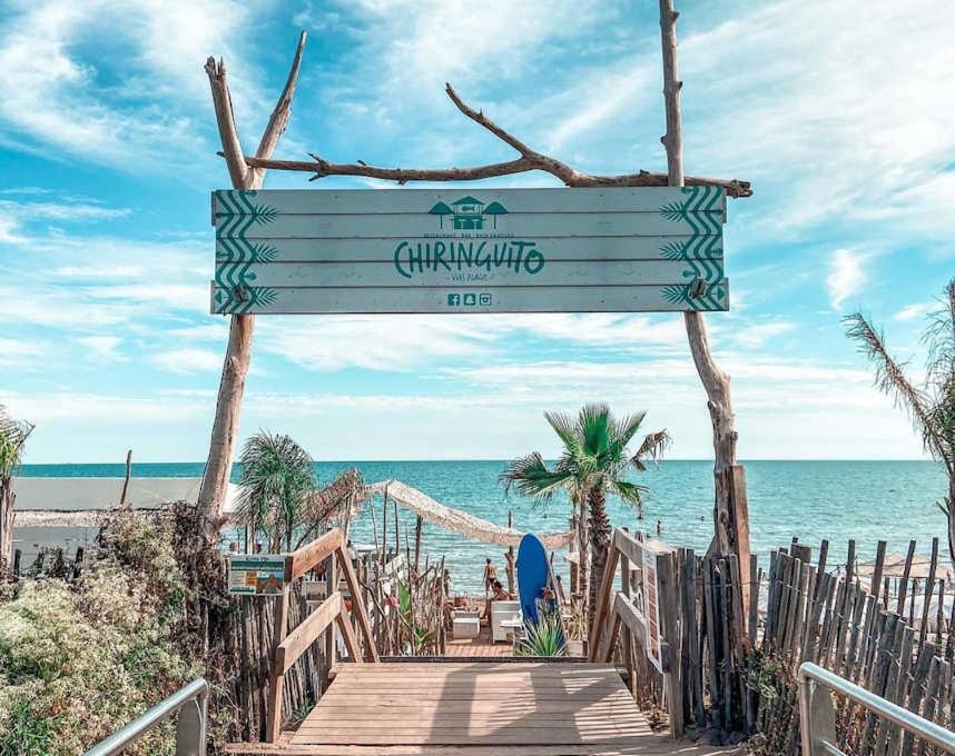 Camping Carabasse Vias Plage. Exteriör bild